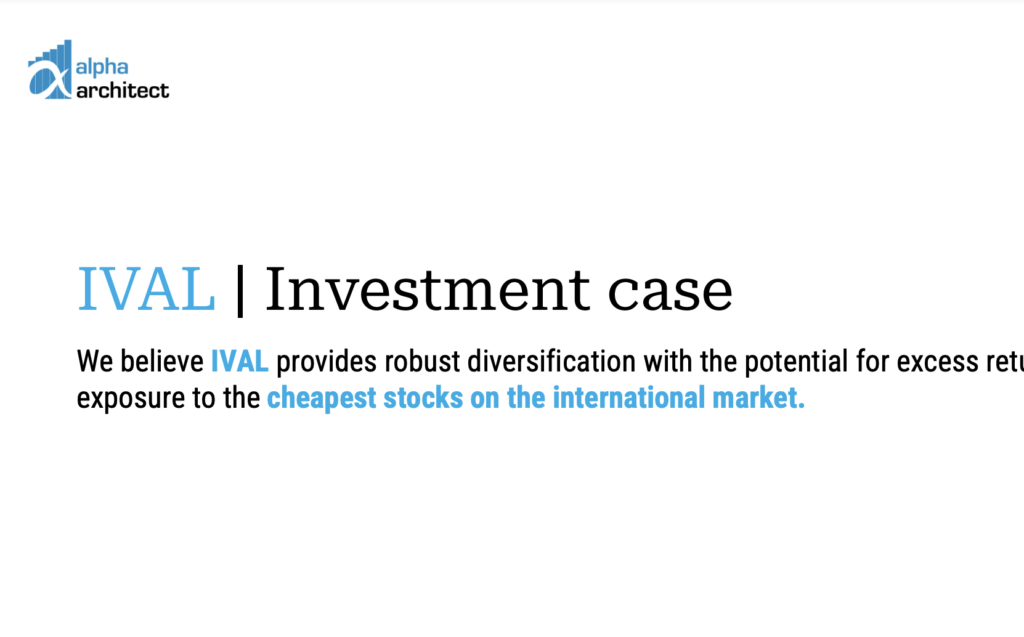 IVAL: Investment Case